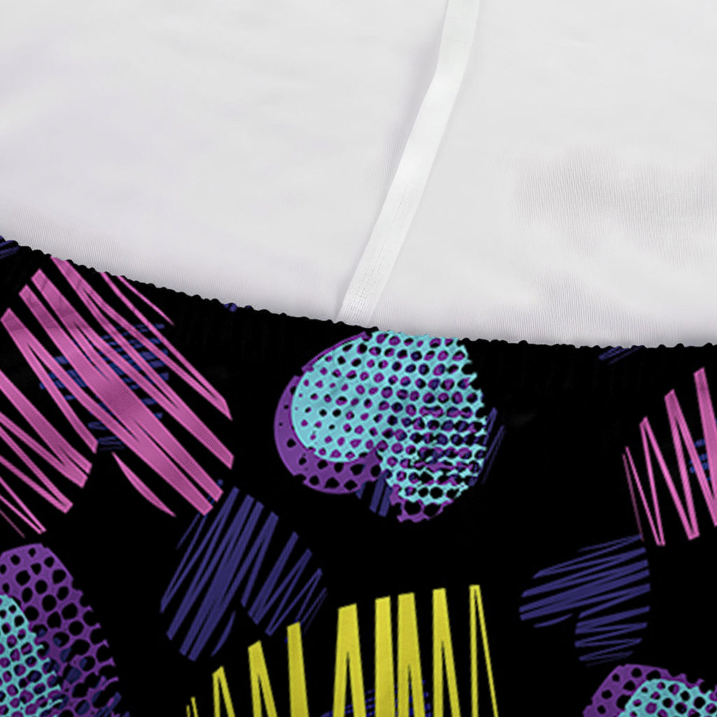 Graffiti Heart Pattern Print Sofa Cover