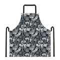 Graffiti Monster Characters Print Apron