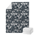 Graffiti Monster Characters Print Blanket