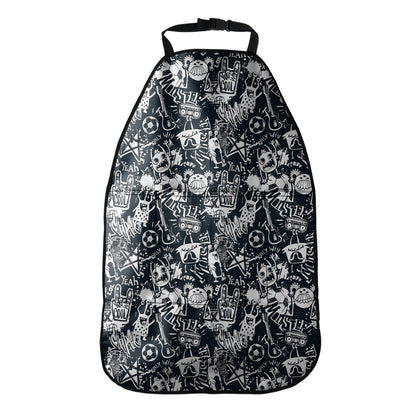 Graffiti Monster Characters Print Car Seat Organizers
