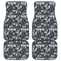 Graffiti Monster Characters Print Front and Back Car Floor Mats