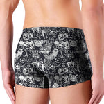 Graffiti Monster Characters Print Men's Boxer Briefs