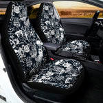 Graffiti Monster Characters Print Universal Fit Car Seat Covers