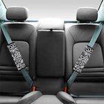 Graffiti Surfing Pattern Print Car Seat Belt Covers