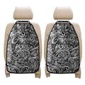 Graffiti Surfing Pattern Print Car Seat Organizers
