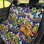 Graffiti Text Pattern Print Pet Car Back Seat Cover