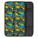Graffiti Wall Print Car Center Console Cover