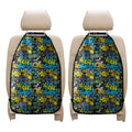 Graffiti Wall Print Car Seat Organizers