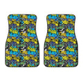Graffiti Wall Print Front Car Floor Mats