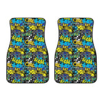 Graffiti Wall Print Front Car Floor Mats