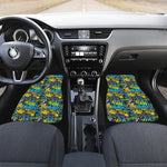 Graffiti Wall Print Front Car Floor Mats