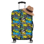 Graffiti Wall Print Luggage Cover