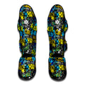 Graffiti Wall Print Muay Thai Shin Guards