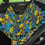 Graffiti Wall Print Pet Car Back Seat Cover