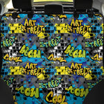 Graffiti Wall Print Pet Car Back Seat Cover