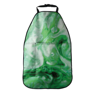 Green Acid Melt Print Car Seat Organizers