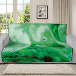 Green Acid Melt Print Futon Protector