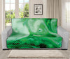 Green Acid Melt Print Futon Protector