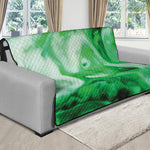 Green Acid Melt Print Futon Protector