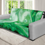 Green Acid Melt Print Futon Protector