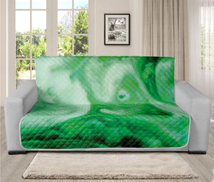 Green Acid Melt Print Futon Protector