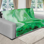 Green Acid Melt Print Futon Protector