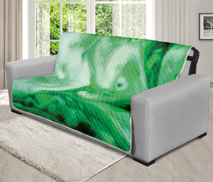 Green Acid Melt Print Futon Protector