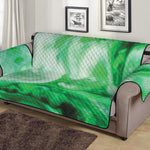 Green Acid Melt Print Sofa Protector