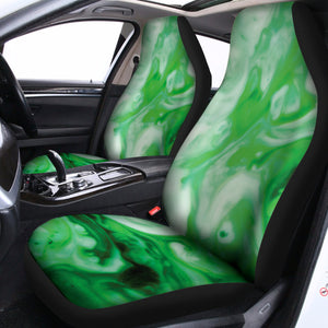 Green Acid Melt Print Universal Fit Car Seat Covers