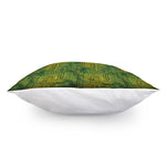 Green And Black African Ethnic Print Pillow Cover