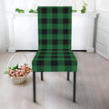Green And Black Buffalo Check Print Dining Chair Slipcover