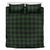 Green And Black Buffalo Plaid Print Duvet Cover Bedding Set