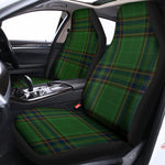 Green And Blue Stewart Tartan Print Universal Fit Car Seat Covers