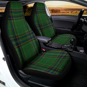 Green And Blue Stewart Tartan Print Universal Fit Car Seat Covers