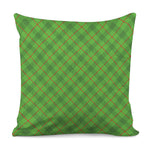 Green And Red Plaid Pattern Print Pillow Cover