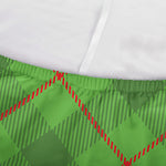 Green And Red Plaid Pattern Print Sofa Cover