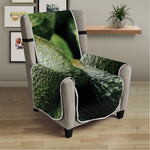 Green Avocado Print Armchair Protector