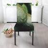 Green Avocado Print Dining Chair Slipcover