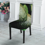 Green Avocado Print Dining Chair Slipcover