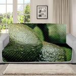 Green Avocado Print Futon Protector