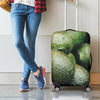 Green Avocado Print Luggage Cover