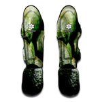 Green Avocado Print Muay Thai Shin Guard