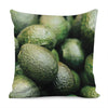 Green Avocado Print Pillow Cover