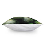 Green Avocado Print Pillow Cover