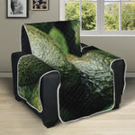 Green Avocado Print Recliner Protector