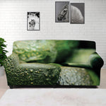 Green Avocado Print Sofa Cover