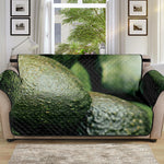 Green Avocado Print Sofa Protector