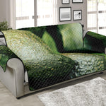 Green Avocado Print Sofa Protector