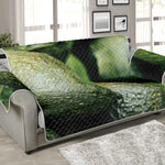 Green Avocado Print Sofa Protector