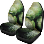 Green Avocado Print Universal Fit Car Seat Covers